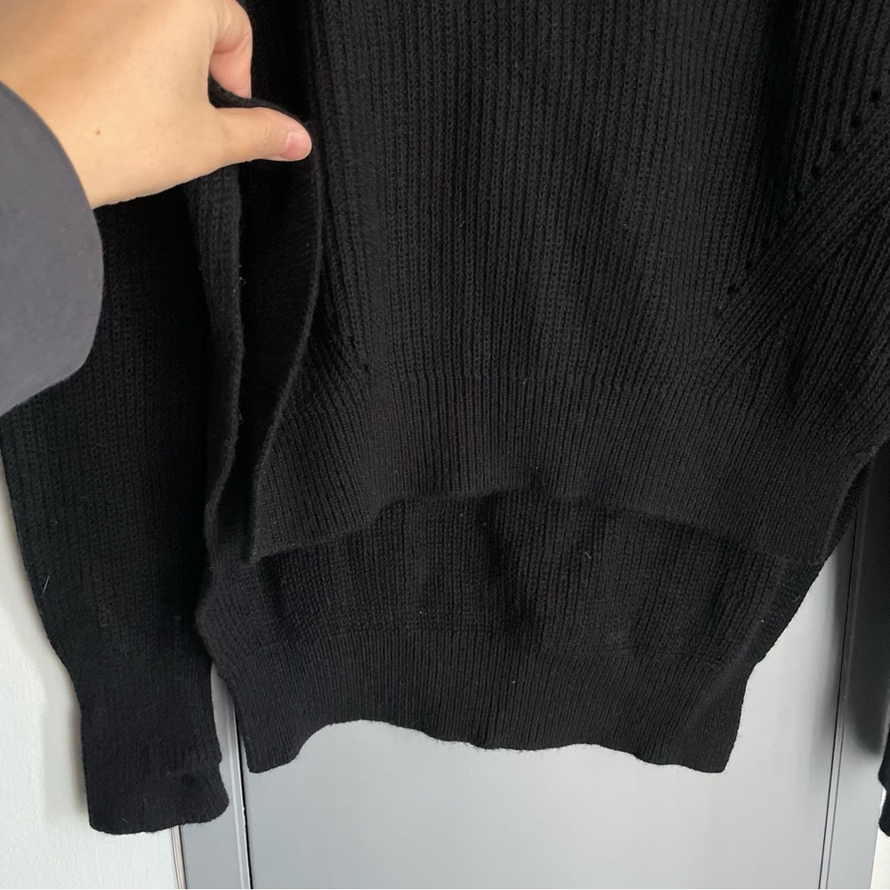 LULULEMON Seva Crewneck Merino Wool Sweater - Black - Picture 8 of 11